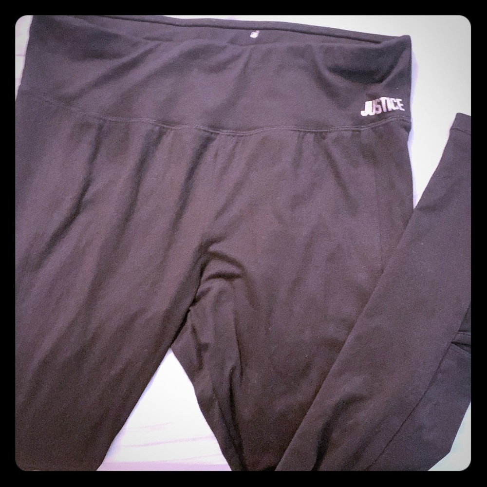 Justice Active Lattice and Mesh Leggings